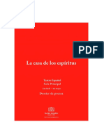 Dossier - LA CASA DE LOS ESPIRITUS - Teatro - Espanol - 0 - 0