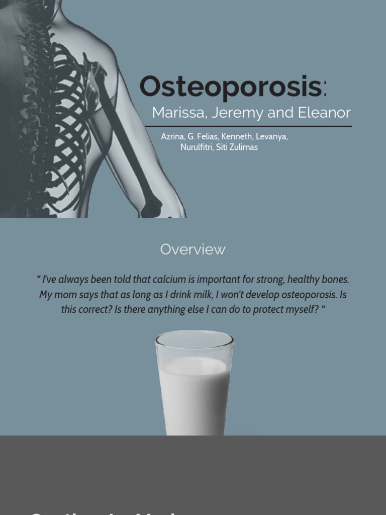 Study CaseCalcium and Phosphate Homeostatis Osteoporosis PDF Bone