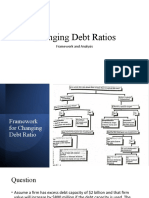 Changing Debt Ratios: Framework and Analysis