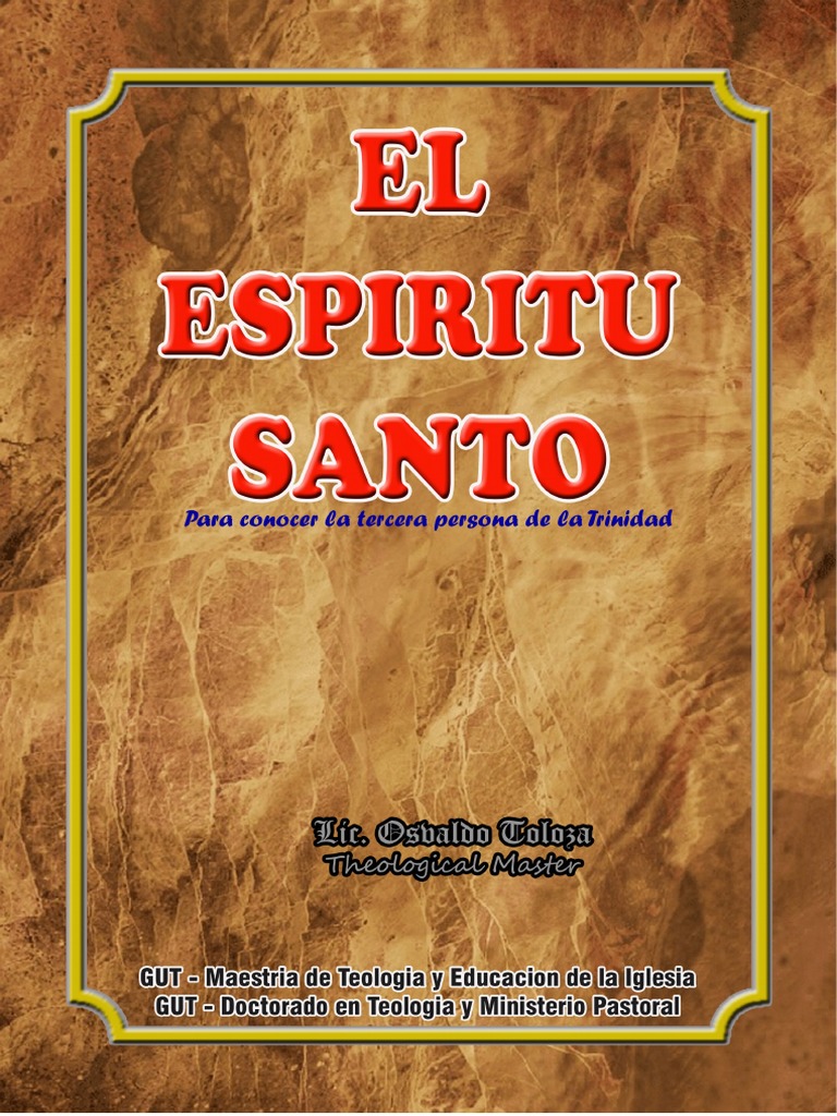 El Espiritu Santo | PDF | espíritu Santo | Cristo (título)