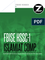 FBISE Islamiyat Series Complete Notes