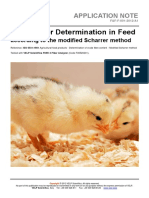 Crude Fiber Determination in Feed: Application Note