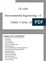 CE-408 Environmental Engineering - II Dated: 1 June, 2020