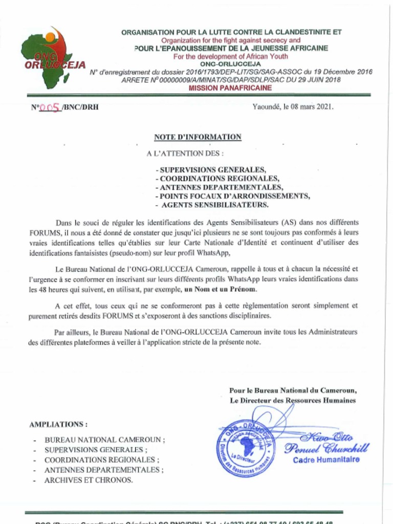Note D'information Aux AS | PDF