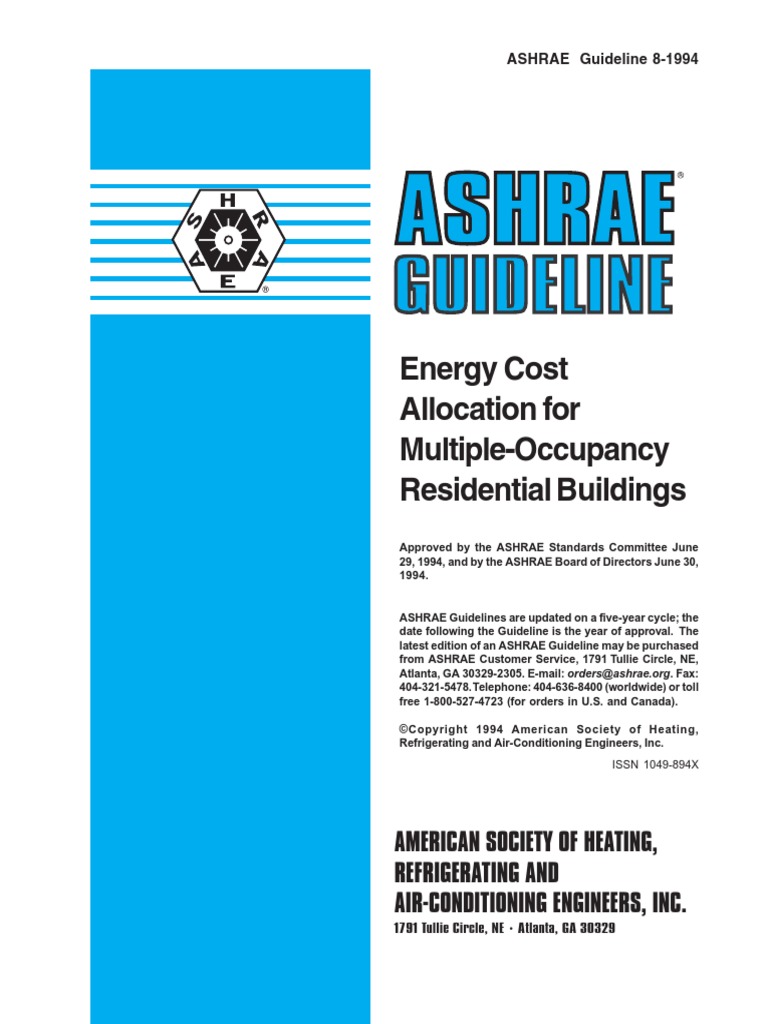 Ashrae Ashrae: Guideline Guideline | PDF | Heating, Ventilating, And ...