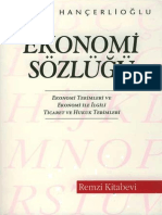 Orhan Hançerlioğlu - Ekonomi Sözlüğü - 1993