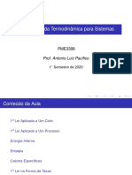 04 1a Lei Da Termodinamica para Sistemas