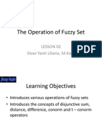 02_The Operation of Fuzzy Set