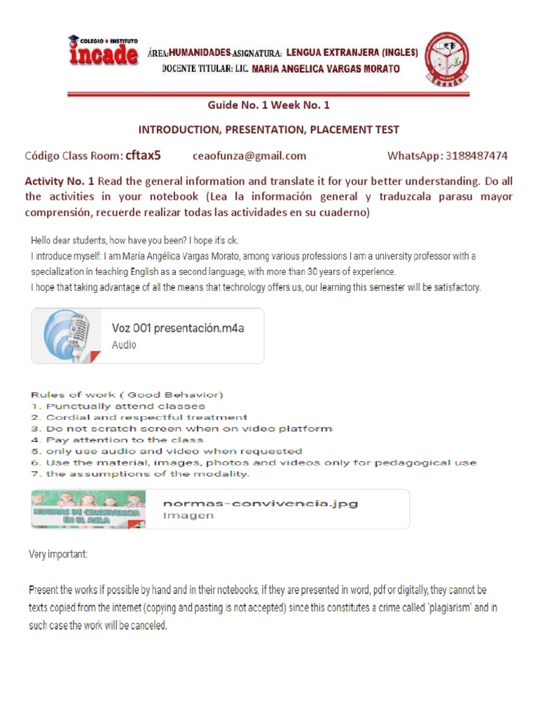 11th Grade English Learning Guide | PDF