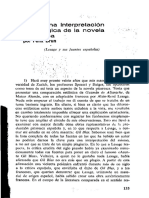 Felix Brun - Hacia Una Interpretación Sociológica de La Novela Picaresca