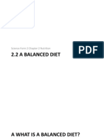 Chapter 2.2 A Balanced Diet - PPTX