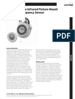 Data Sheet-PIR High Bay Occupancy Sensor (OSFHU)