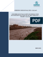 4567 Informe de Evaluacion de Riesgo Por Inundacion Fluvial en El Rio Chillon Tramo Callao
