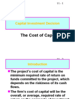 Cost of Capital Class Slide