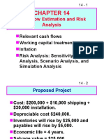 Cash Flow Estimation and Risk Analysis