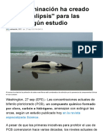 La Contaminación Ha Creado Un ''Apocalipsis'' para Las Orcas