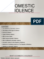Domestic Violence Causes, Effects and Solutions