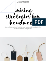 Pricing Strategies For Handmade Success v3.02
