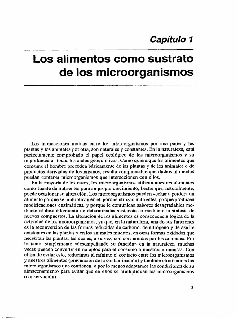Microorganismos en Alimentos: Interacciones | PDF | Las bacterias ...