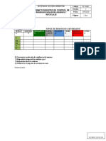 Formato de Control de Residuos Solidos