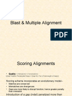 Blast & Multiple Alignment