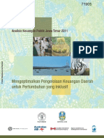 Analisis Keuangan Publik Jawa Timur 2011