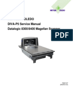 Mettler Toledo DIVA-P5 Service Manual Datalogic 8300/8400 Magellan Scanner