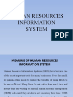 Human Resources Information System