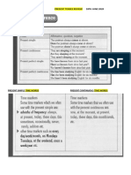 PRESENT TENSES REVIEW Class