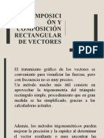 Adicion de Vectores Metodo Analitico