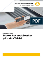 How To Activate Phototan: Corporate Clients