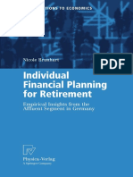 Individual Financial Planning For Retirement 2008