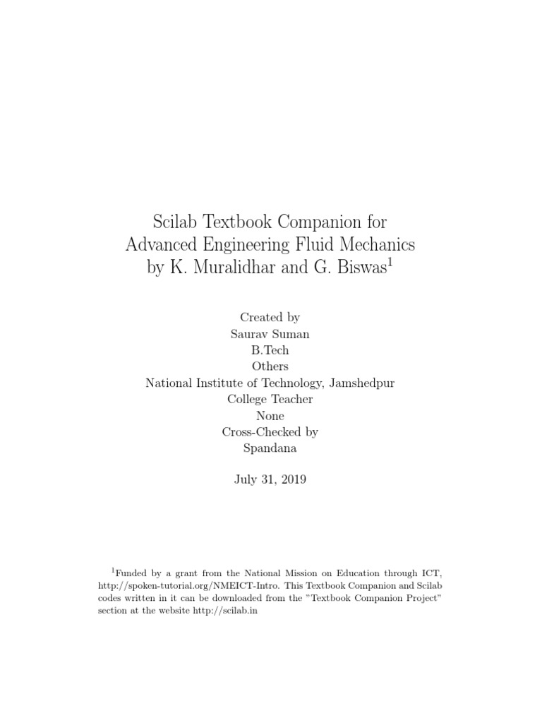 ADVANCED ENGINEERING FLUID MECHANICS BY BISWAS PDF intelligence overview