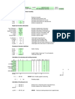 Material Properties: Overturning Calculation Based On A Given Geometry