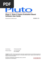 Pluto5 - Evaluation Board Software - User Guide