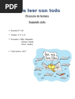 Proyecto de Lectura de Segundo Ciclo