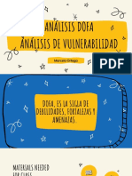 ANÁLISIS DOFA Análisis de Vulnerabilidad