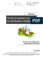 Ultrasons - Guide D'examen Pour La Certification Initiale