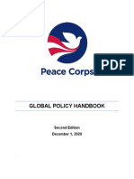 Peace Corps Global Policy Volunteer Handbook 2020