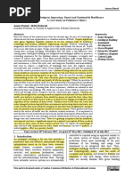 Chosen Journal - A Case Study On Pediatrics Clinics