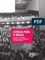 70 Anos da Sociedade  Brasileira para o Progresso  da Ciencia (SBPC)