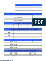 Números con letras y cifras, ordenados y descompuestos