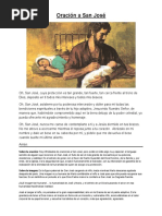 Novena A San José Dormido | PDF | María, madre de Jesús | Oración