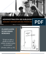 Clase 5 Analisis y Descripción de Puestos