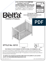 6212 Winterpark Crib Assembly Instructions