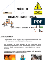 Higiene Industrial Modulo de Riesgo Físico Temperatura y Vibraciones