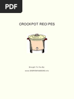 Crockpot Recipes