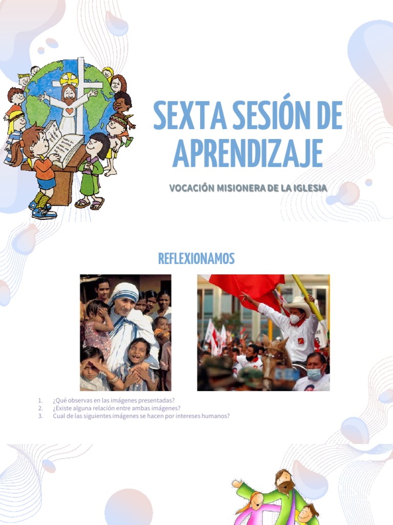 Vocación Misionera en la Iglesia Actual | PDF | Misionero | espíritu Santo