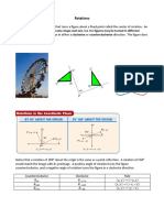 Notes in Rotations