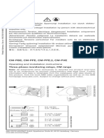 Cm-Pbe, Cm-Pfe, Cm-Pfe.2, Cm-Pve: Operating and Installation Instructions